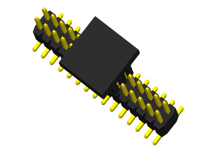 1.0mm Male Connector Pin Header CAP Vertical Mount 2x15 Double Row 30 Pin