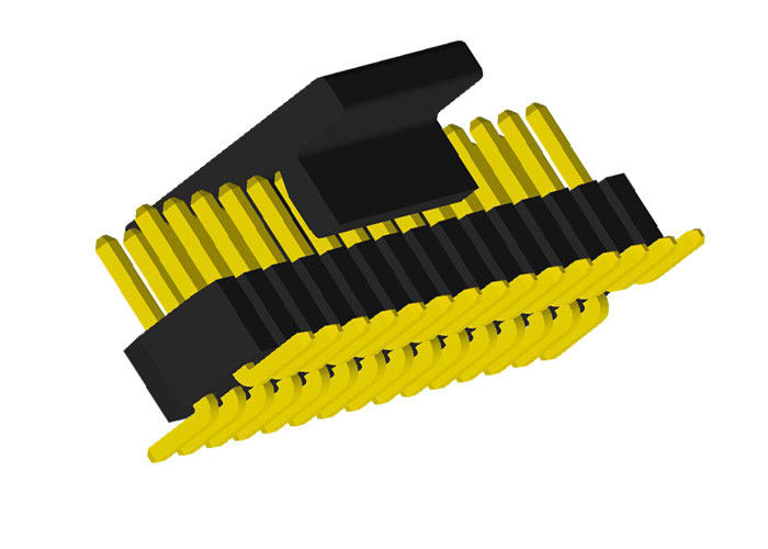 1.0mm Male Connector Pin Header CAP Vertical Mount 2x15 Double Row 30 Pin