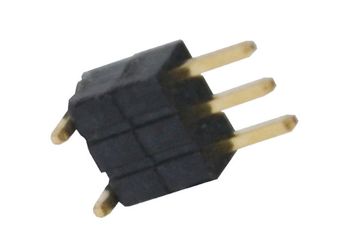 3 Pin Single Row Header Connector 1.27mm Vertical Mount SMT Type
