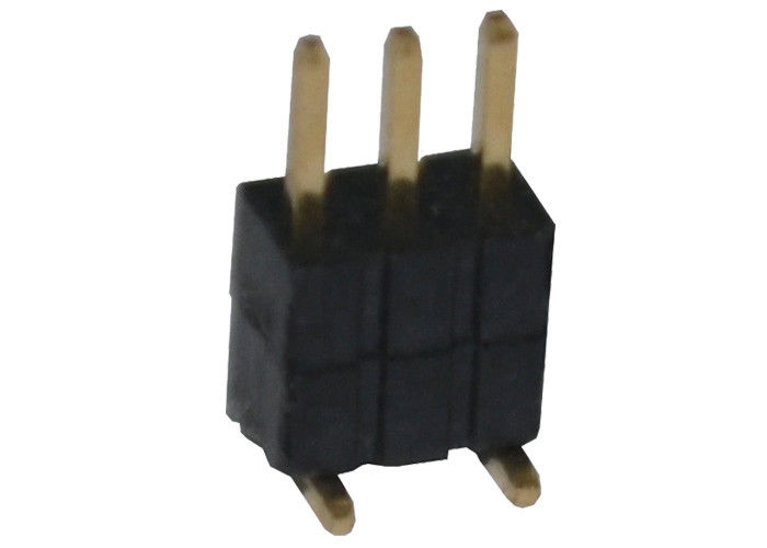3 Pin Single Row Header Connector 1.27mm Vertical Mount SMT Type