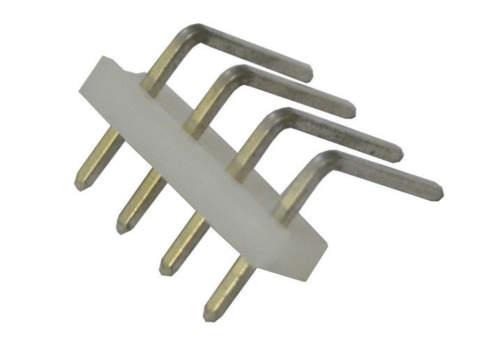 4 Pin Board To Board Pin Header Right Angle Through Hole 5.08mm Pitch