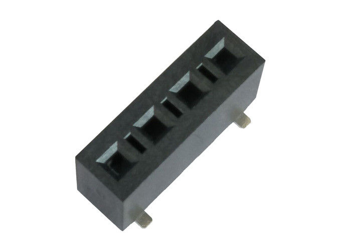 SMT Type Female Pin Header Connector 3.96mm Through Hole Plastic