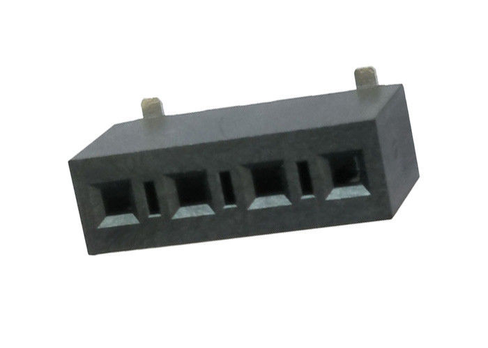 SMT Type Female Pin Header Connector 3.96mm Through Hole Plastic