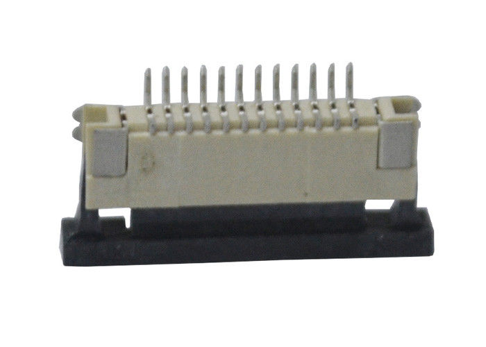 Vertical 12 Pin FFC FPC Connector 0.5mm For Flexible Printed Circuit Board