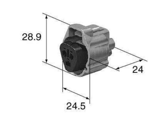 TPA 3 Pin Automotive Electrical Connectors 6189-0179 4-7 Days Stock Lead Time