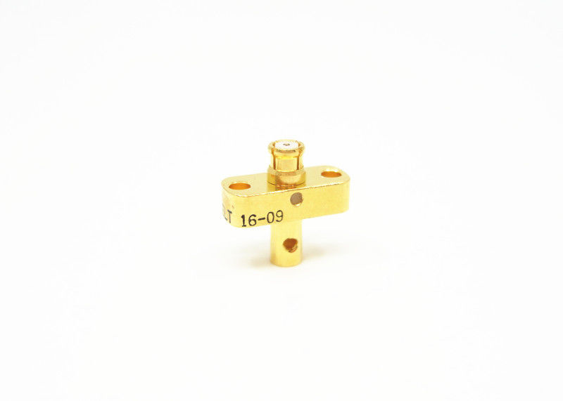 Female SMP RF Connector 2 Holes Flange Mount 50Ω Impedance For MF108A Cable