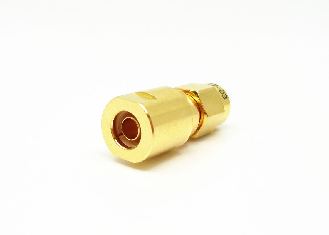 Mini Size Brass Male SMA Connector For LMR200 MF147B CXN3449 Cable