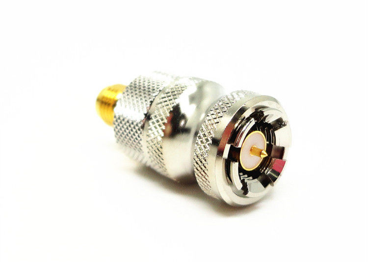 Impedance 50Ω RF Antenna Connector SOSMA Nickel Plated Mount Connector High Frequency