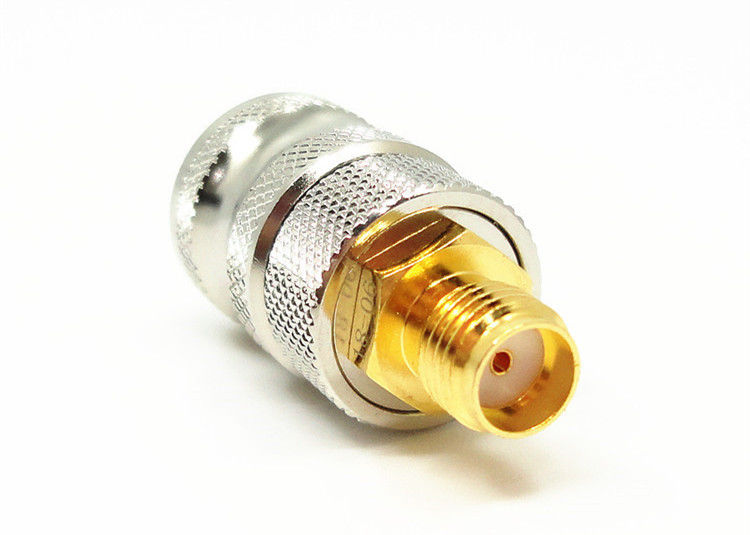 Impedance 50Ω RF Antenna Connector SOSMA Nickel Plated Mount Connector High Frequency
