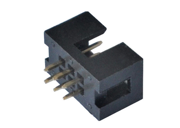 180 Degree Box Header Connector DIP 2.54mm Pitch 6 Pin Straight Type