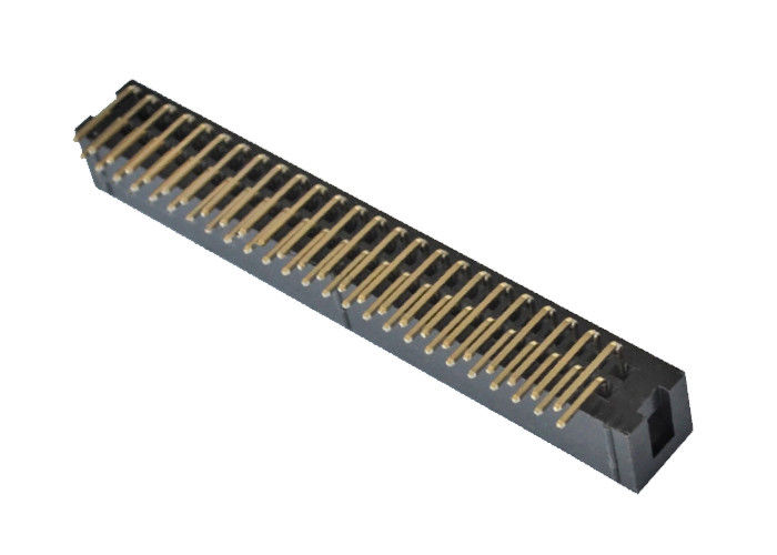 Right Angle Pcb Connector 90 Degree Box Type 2.54mm Pitch 50 Pin Header