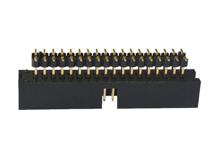 3.0AMP Plastic Box Header 2.54 Mm SMT Type PCB Board Gold Flash
