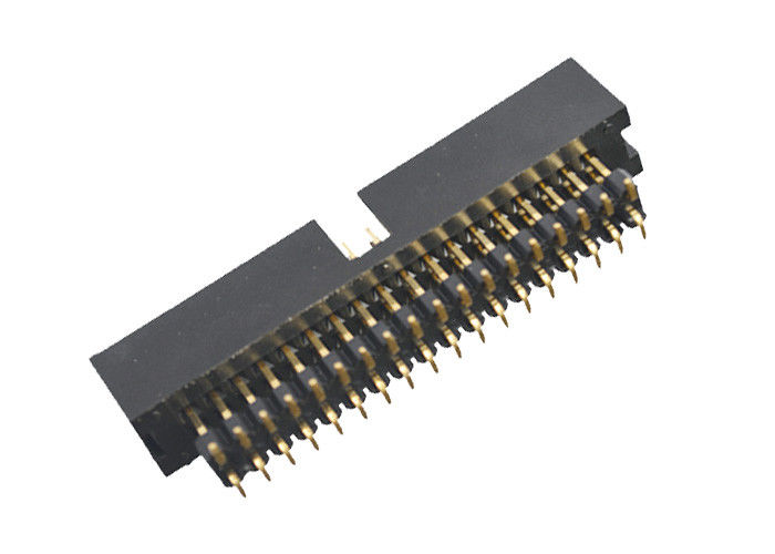 3.0AMP Plastic Box Header 2.54 Mm SMT Type PCB Board Gold Flash