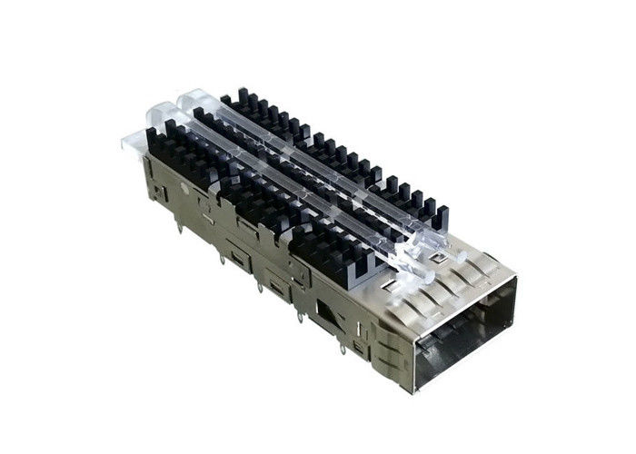 EMI Tabs Single Port SFP28 Cage 18.75 mm For QSFP28 Connector
