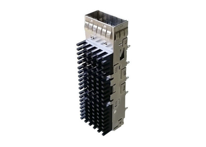 EMI Tabs Single Port SFP28 Cage 18.75 mm For QSFP28 Connector