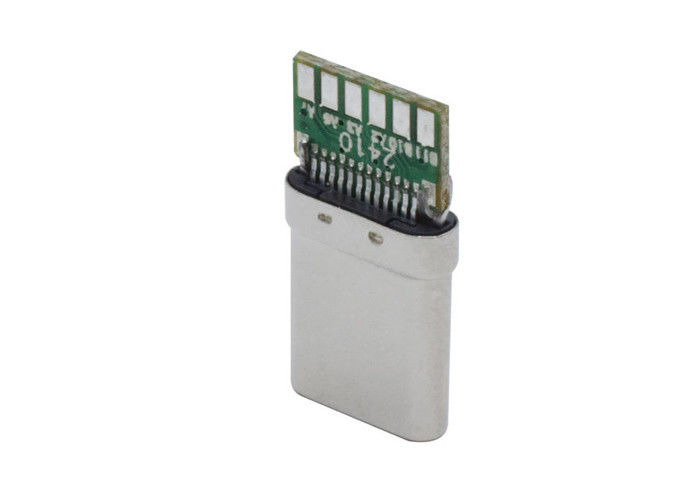 10 Pin Usb 3.1 Type C Connector Male Solder Durable For Mobile Phone