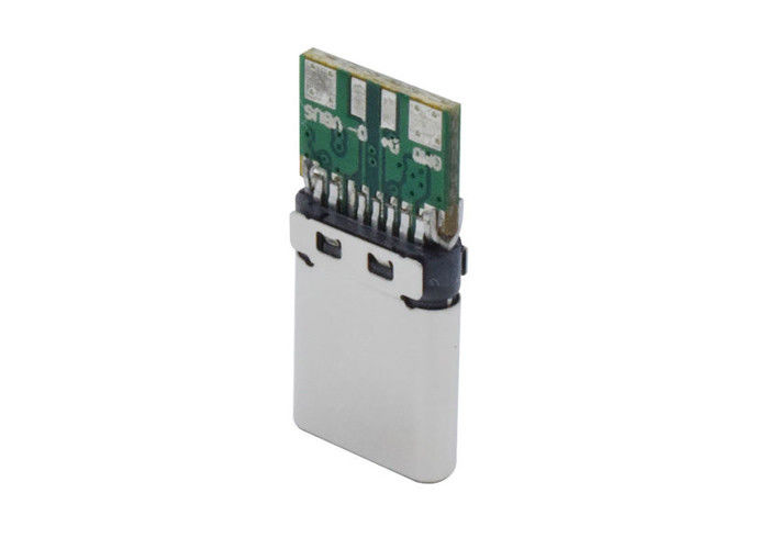 100 Watt 3.1 Gen2 USB C Connector 10000-15000 Times Durability For Circuit Board